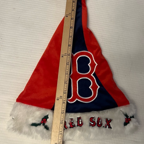 Boston Red Sox Santa hat / unisex/ measurements in the photos - Picture 3 of 5